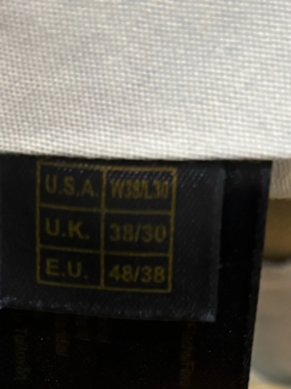 Brooks Brothers 1818 Madison 100% Linen Light Tan Chinos 38/30
